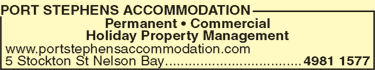 Port Stephens Accommodation - New South Wales Tourism  5