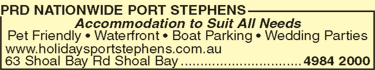 PRD Nationwide Port Stephens - New South Wales Tourism  12