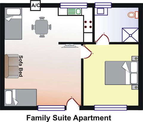 Adelaide City Fringe Serviced Apartments & Motel - New South Wales Tourism  5