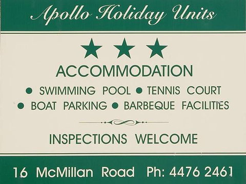 Apollo Holiday Units - New South Wales Tourism  1