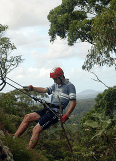 Abseiling Valla Beach NSW New South Wales Tourism 
