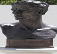 Adam Lindsay Gordon Bronze Bust - New South Wales Tourism 