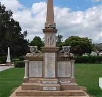 Boer War Memorial and Park Allora - New South Wales Tourism 