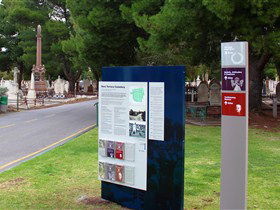 Heritage Highlights Interpretive Trail - West Terrace Cemetery - New South Wales Tourism  1