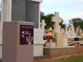 Beliefs Attitudes And Customs Interpretive Trail - West Terrace Cemetery - New South Wales Tourism  2