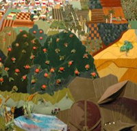 Griffith Regional Theatre Soft Sculptured Curtain - New South Wales Tourism 