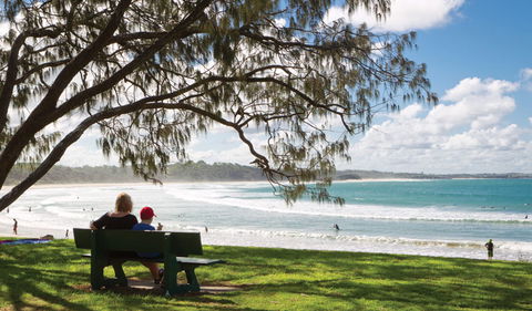 Woolgoolga Beach And Headland - New South Wales Tourism  1