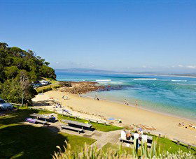 Merimbula Bar Beach - New South Wales Tourism  0