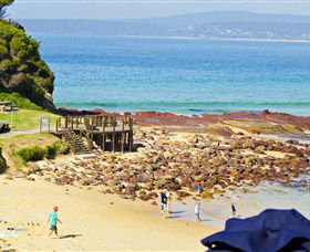 Merimbula Bar Beach - New South Wales Tourism  1