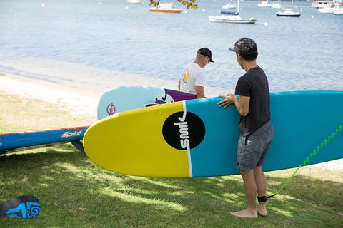 Stand Up Paddle Boarding - 2 Person Lesson - 1 Hour - New South Wales Tourism  1