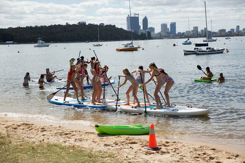 Stand Up Paddle Boarding - 2 Person Lesson - 1 Hour - New South Wales Tourism  5