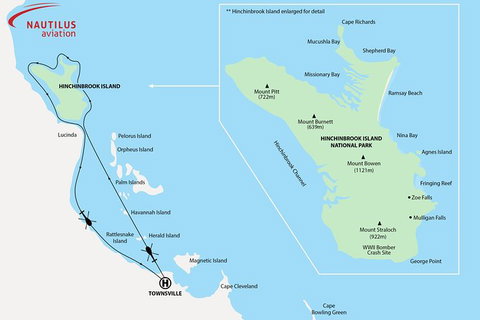 90-Minute Hinchinbrook Island Scenic Helicopter Flight - New South Wales Tourism  4