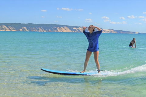 Rainbow Beach Surf School: 2 Hour Main Beach Surf Lesson - New South Wales Tourism  8