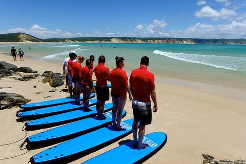 Rainbow Beach Surf School: 2 Hour Main Beach Surf Lesson - New South Wales Tourism  7