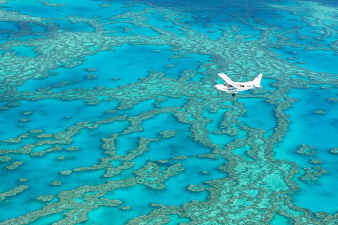 Scenic Flight - Great Barrier Reef, Heart Reef, Whitehaven Beach & Hill Inlet! - New South Wales Tourism  0