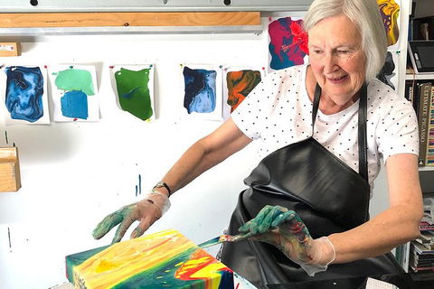 Try Pour Painting In An Artistâ€™s Studio! - New South Wales Tourism  1