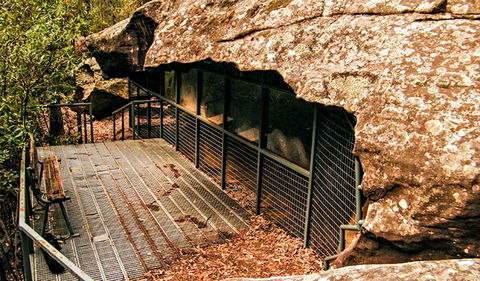 Red Hands Cave Walking Track - Blue Mountains National Park - New South Wales Tourism  0