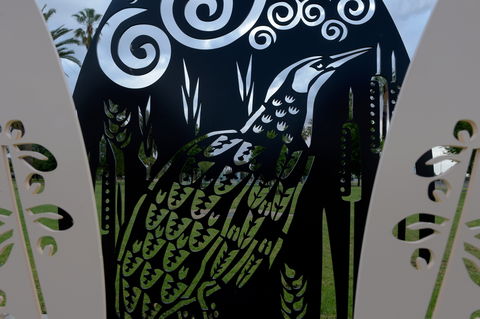 Lyrics, Landscapes And Lintels - Leeton Public Art Trail - New South Wales Tourism  2