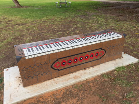 Piano Park Bench, Moonta - New South Wales Tourism  0