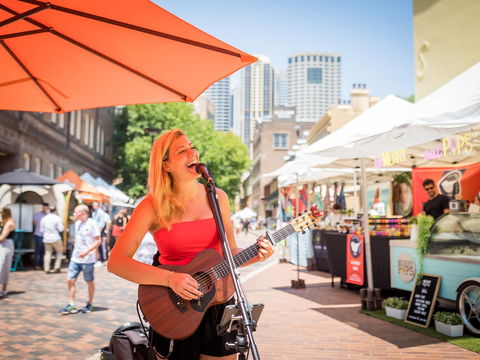 The Rocks Markets - New South Wales Tourism  1