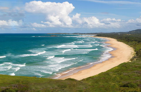 Woolgoolga Beach And Headland - New South Wales Tourism  0