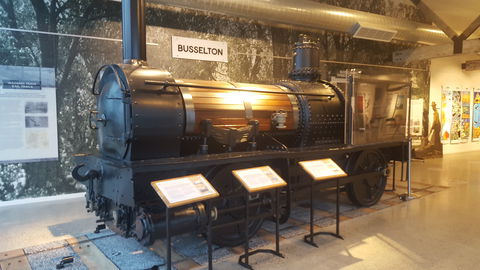 Railway House And Ballaarat Steam Engine - New South Wales Tourism  0