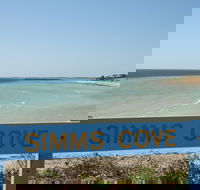 Simms Cove lookout and beach Moonta Bay - New South Wales Tourism 