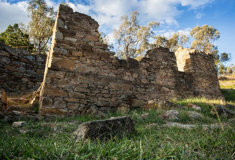Adelong Falls Gold Mill Ruins - New South Wales Tourism  2