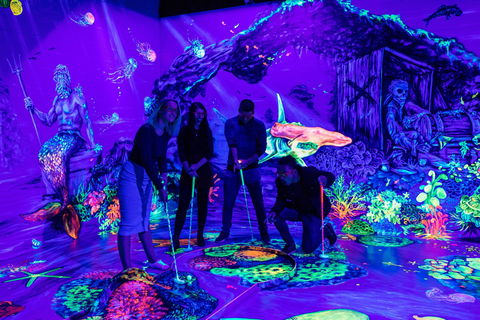 Glowing Rooms 3D Mini Golf - New South Wales Tourism  0