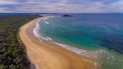 Tabourie Point Beach - New South Wales Tourism  0
