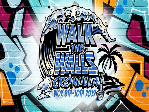Walk The Walls Cronulla Street Art Trail - New South Wales Tourism  1