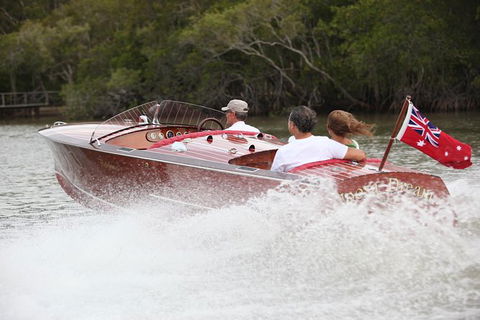 Noosa River Cruise For 2 People On A Classic Mahogany Speed Boat - 90 Min. - New South Wales Tourism  0