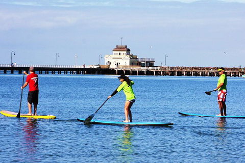 Private Stand-Up Paddle Board Lesson At St Kilda - New South Wales Tourism  0