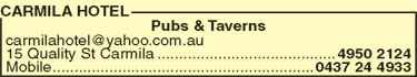 Carmila Hotel - New South Wales Tourism  6