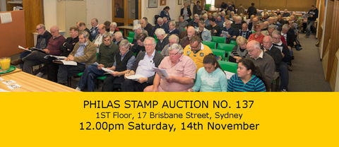PHILAS Stamp Auction No. 137 - New South Wales Tourism  1