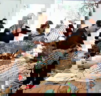 Fish Trap Lampshade Weaving - New South Wales Tourism 