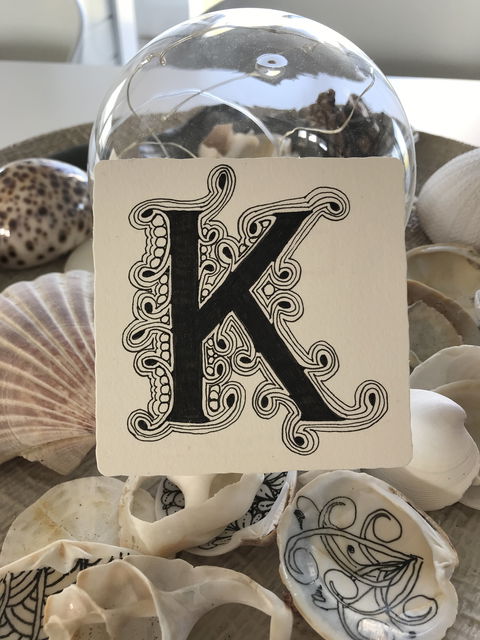 Online Live Streaming Class: Zentangle Art: Embedded Letters - New South Wales Tourism  0