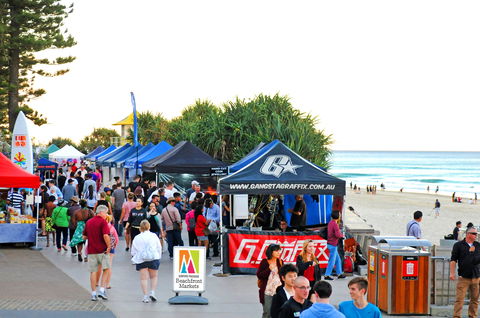 Surfers Paradise Beachfront Markets - New South Wales Tourism  1