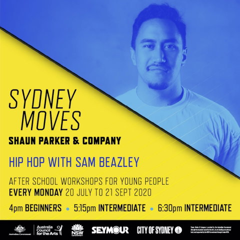 Sydney Moves - All Ages Intermediate Hip Hop With Sam Beazley - New South Wales Tourism  0