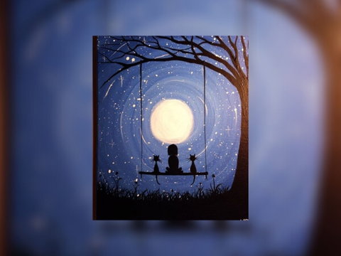 Grab A Glass Of Wine And Learn To Paint 'Moonrise'! - New South Wales Tourism  0