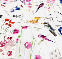 Three Hour Japanese Brushstroke Painting - New South Wales Tourism 