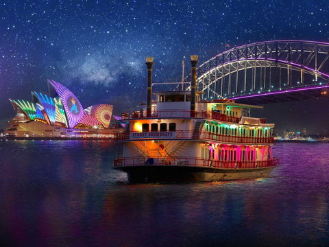 Vivid Sydney Dinner Cruise - New South Wales Tourism  0
