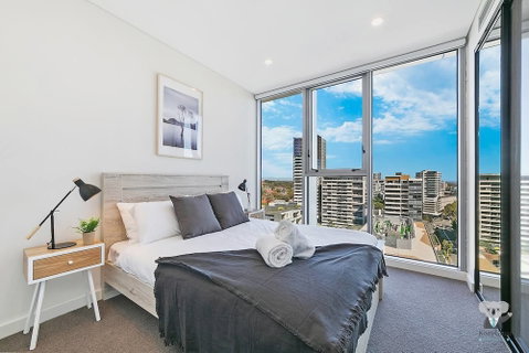 Amazing View Kozy 2 Bed APT With Parking Waterloo Nwa052 - New South Wales Tourism  4