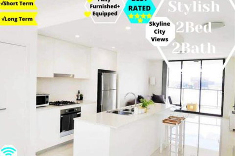 Stunning Liverpool 2Bed 2Bath Apartment With Breathtaking Views! 1 Month Stays Available - New South Wales Tourism  0