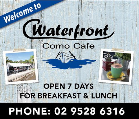 Como Waterfront Cafe - New South Wales Tourism  0