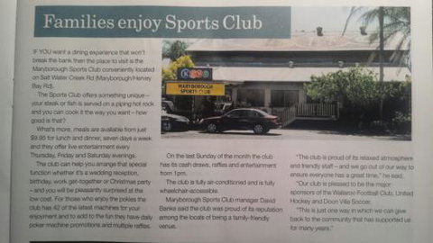 Maryborough Sports Club Inc - New South Wales Tourism  3