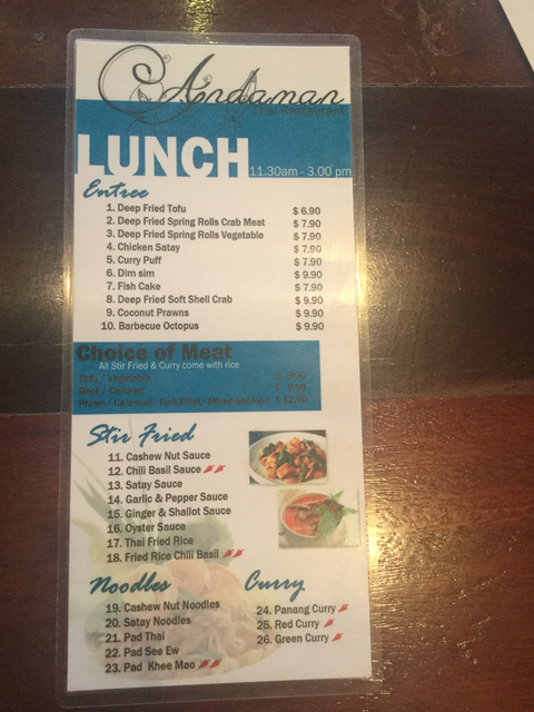 Andaman Thai Restaurant - New South Wales Tourism  4