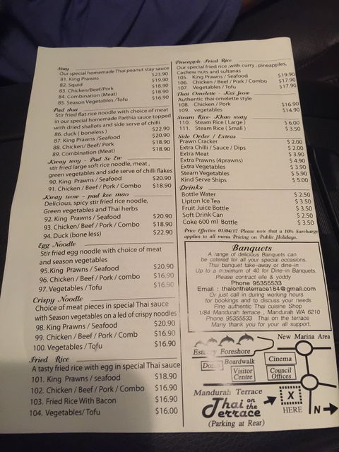 Thai On The Terrace - New South Wales Tourism  5