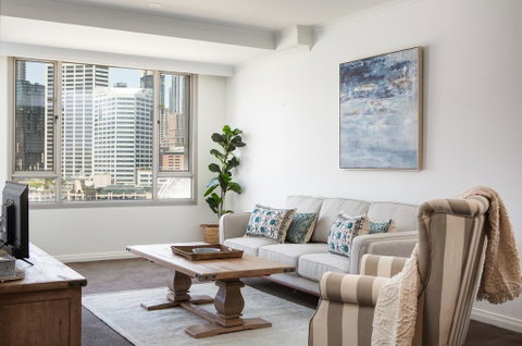 Darling Harbour Apartment With Parking, Views Pool - New South Wales Tourism  0