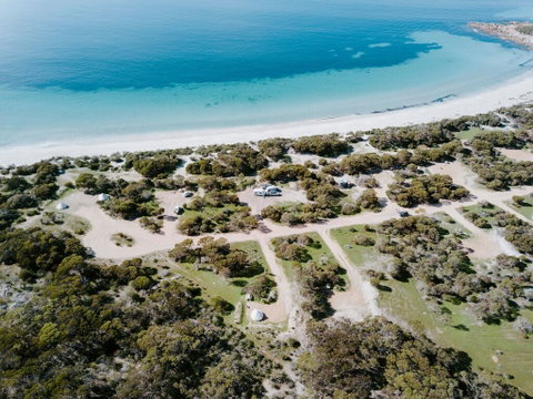 Glamping @ September Beach, Lincoln National Park - New South Wales Tourism  0
